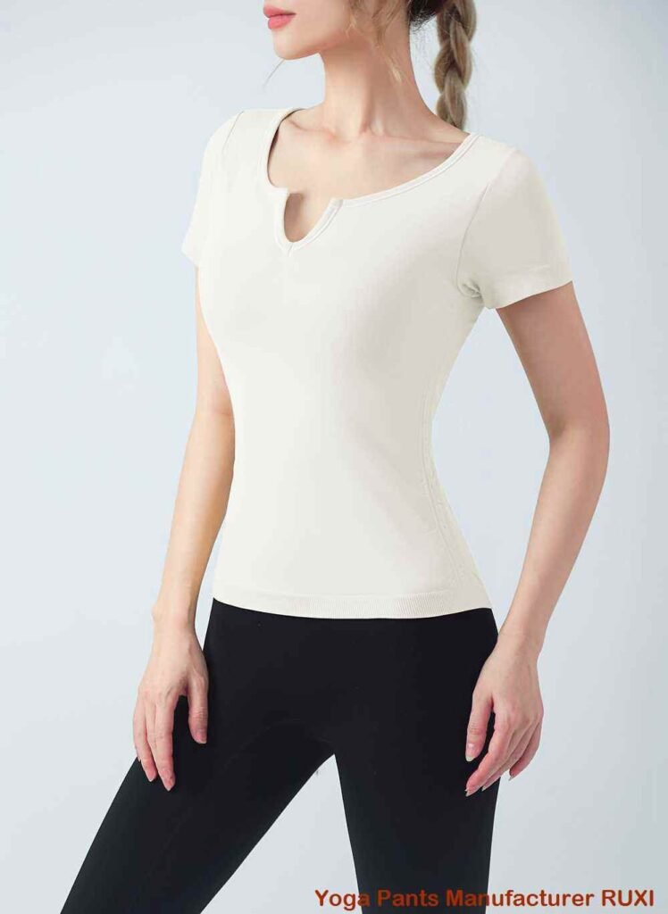 नीली फ्लेयर लेगिंग RUXI