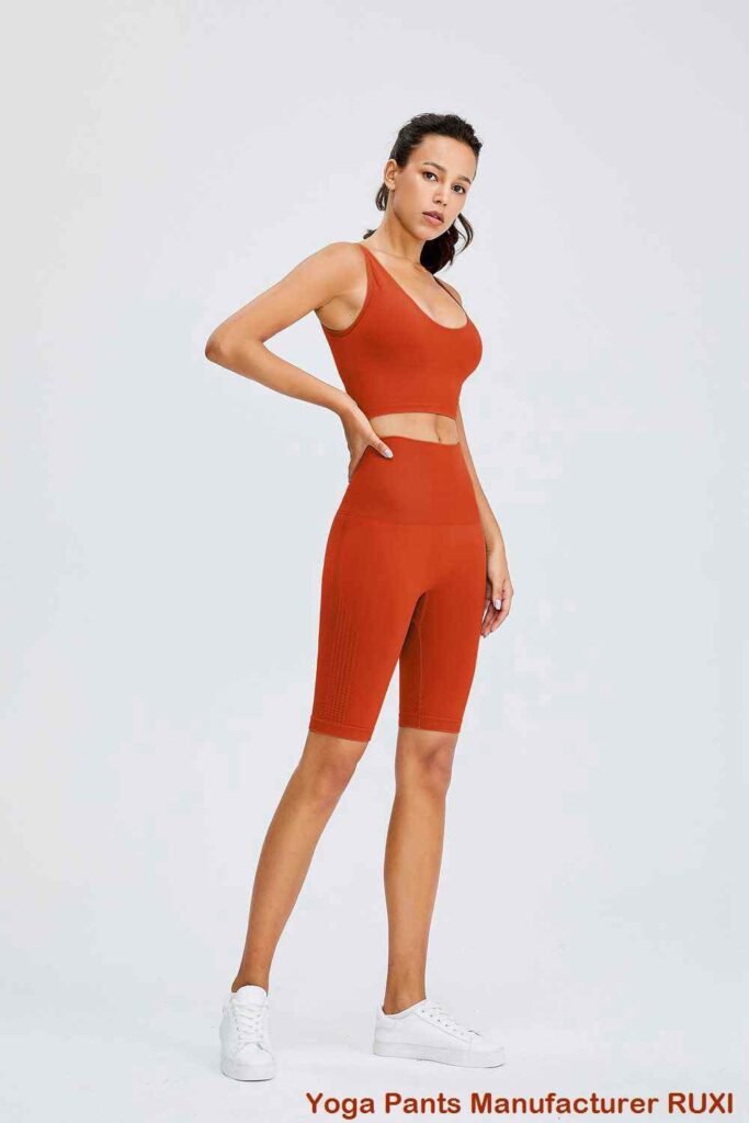 उच्च कमर जिम शॉर्ट्स