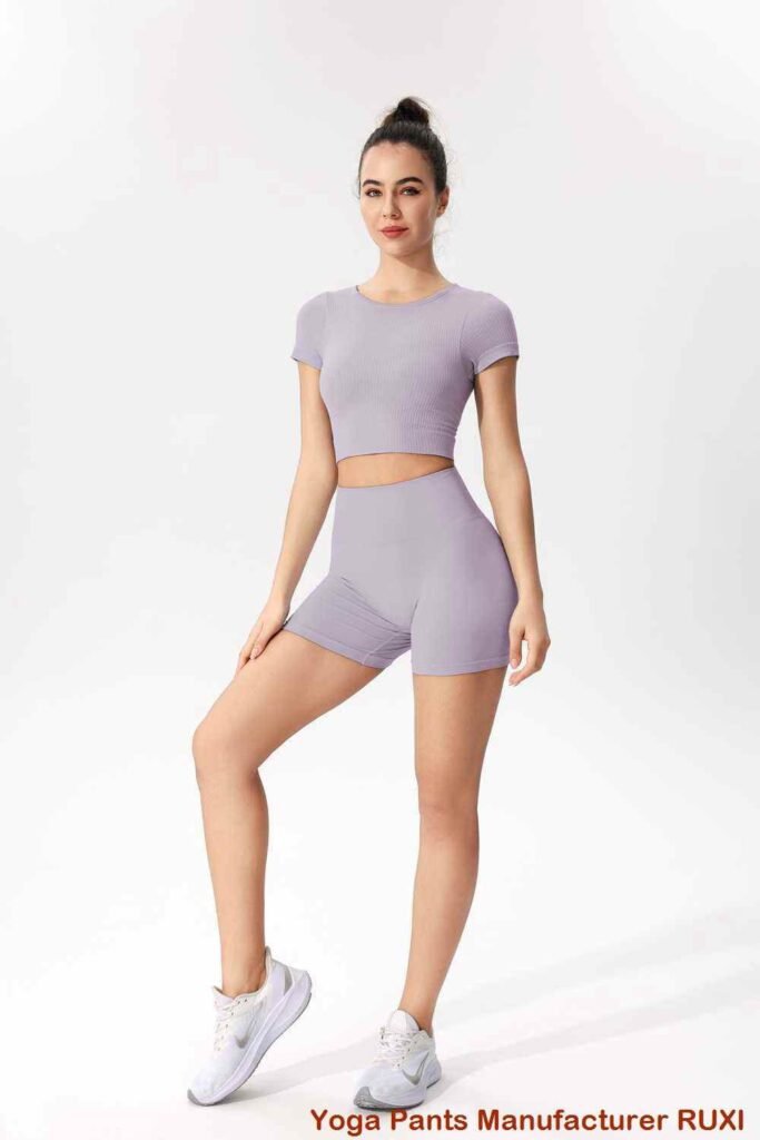 सीमलेस जिम शॉर्ट्स RUXI